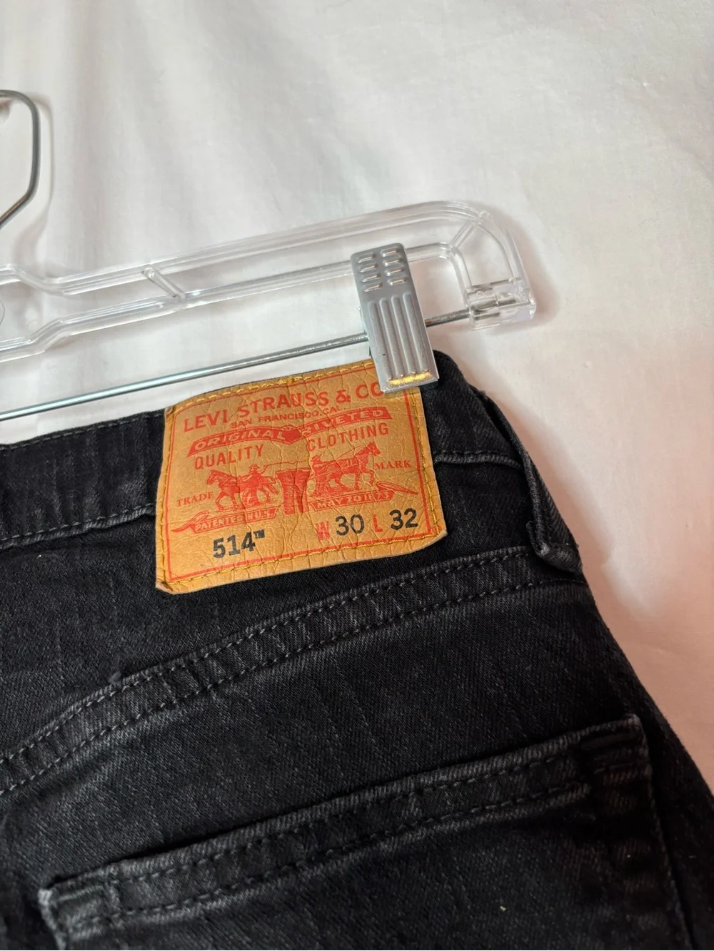 Levi’s men’s 514 jeans slim straight zip fly
